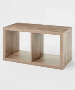 2 Cube Organizer - Brightroom™ Black Oak -Bookshelves Sales Shop unnamed file 1632