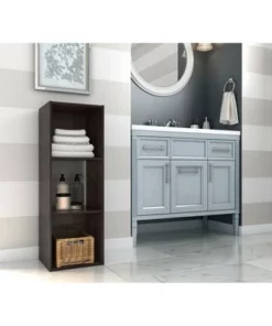 11" 3-Cube Organizer Shelf - Room Essentials™ Espresso