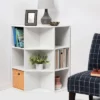 Corner Cube Bookshelf - Room Essentials™ Gray -Bookshelves Sales Shop unnamed file 1676