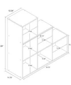 11" 3-2-1 Cube Organizer Shelf - Room Essentials™ Espresso -Bookshelves Sales Shop unnamed file 1685