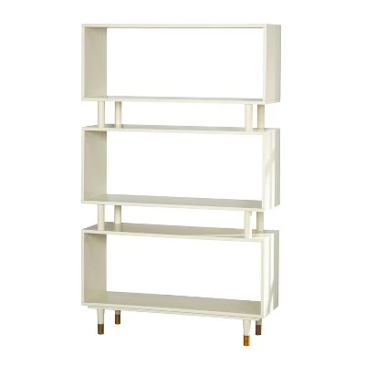 59.5" Margo Bookshelf - Buylateral Gray 6 59.5" Margo Bookshelf - Buylateral Gray - Image 4