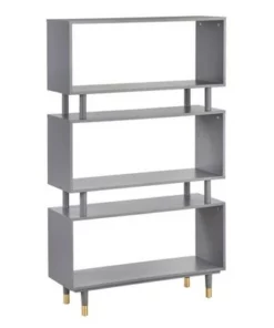 59.5" Margo Bookshelf - Buylateral Gray 17 59.5" Margo Bookshelf - Buylateral Gray -Bookshelves Sales Shop unnamed file 1701