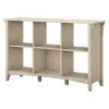 Salinas 6 Cube Organizer - Bush Furniture Antique White
