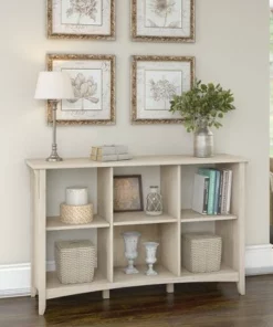 Salinas 6 Cube Organizer - Bush Furniture Antique White -Bookshelves Sales Shop unnamed file 1706