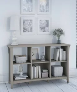 Salinas 6 Cube Organizer - Bush Furniture Antique White -Bookshelves Sales Shop unnamed file 1707