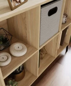 27" 6 Cubbies North Avenue Organizer - Sauder Charter Oak -Bookshelves Sales Shop unnamed file 1710