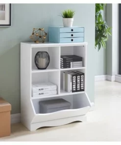 Multi-Cubby Storage Cabinet - White - Danya B.