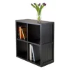 27" Timothy Shelf 2X2 Slots Black - Winsome 2 27" Timothy Shelf 2X2 Slots Black - Winsome -Bookshelves Sales Shop unnamed file 1739