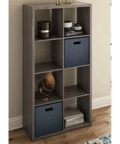 ClosetMaid 458500 Heavy Duty Decorative Bookcase Open Back 8-Cube Storage Organizer in Graphite Gray for Home, Closet, Office, or Toys 8 ClosetMaid 458500 Heavy Duty Decorative Bookcase Open Back 8-Cube Storage Organizer in Graphite Gray for Home, Closet, Office, or Toys -Bookshelves Sales Shop unnamed file 1743