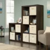 Stow Away 8 Cube Organizer Smoked Oak - Sauder -Bookshelves Sales Shop unnamed file 1766