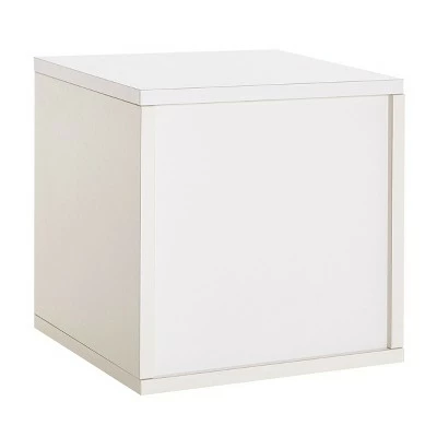 Way Basics Eco Stackable Vinyl Record Storage Cube White 8 Way Basics Eco Stackable Vinyl Record Storage Cube White - Image 6