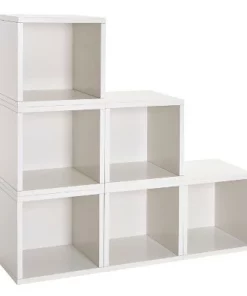 Way Basics Eco Stackable Vinyl Record Storage Cube White 19 Way Basics Eco Stackable Vinyl Record Storage Cube White -Bookshelves Sales Shop unnamed file 1779