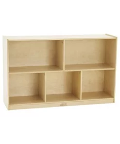 ECR4Kids Birch 5-Section Classroom Storage Cabinet with Casters, Organizer Shelf, Natural -Bookshelves Sales Shop unnamed file 1800