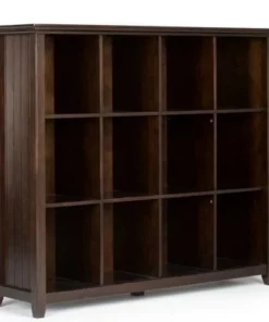 48"x57" Normandy 12 Cube Storage - Wyndenhall Distressed Gray -Bookshelves Sales Shop unnamed file 1819