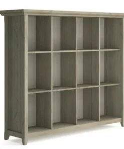 48"x57" Normandy 12 Cube Storage - Wyndenhall Distressed Gray -Bookshelves Sales Shop unnamed file 1821