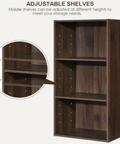 Costway 2 PCS 3 Tier Open Shelf Bookcase Multi-functional Storage Display Cabinet Walnut 19 Costway 2 PCS 3 Tier Open Shelf Bookcase Multi-functional Storage Display Cabinet Walnut -Bookshelves Sales Shop unnamed file 183