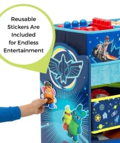 Disney Pixar Toy Story 4 Design and Store 6 Bin Toy Organizer - Delta Children -Bookshelves Sales Shop unnamed file 186