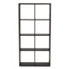 Janne 8 Cube Multipurpose Storage Shelf Dark Brown - Baxton Studio -Bookshelves Sales Shop unnamed file 1899