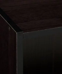 Furinno Basic Simple Sleek Wooden 3 Tier Open Bookcase Display Storage Shelf for Home Rooms and Office Organization, Dark Walnut -Bookshelves Sales Shop unnamed file 1905