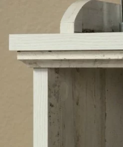 47" Barrister Lane Bookshelf White Plank - Sauder -Bookshelves Sales Shop unnamed file 1947