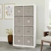57.87" 8 Cubbies Stow Away Organizer White - Sauder 2 57.87" 8 Cubbies Stow Away Organizer White - Sauder -Bookshelves Sales Shop unnamed file 1949