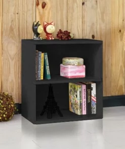 24" Webster 2 Shelf Eco Friendly Bookcase and Storage Shelf - Way Basics White