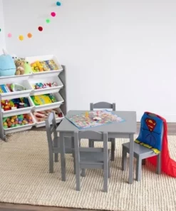 Toy Storage Organizer with 8 Large Storage Bins Gray/White - Humble Crew -Bookshelves Sales Shop unnamed file 197