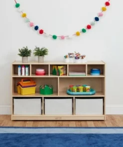 ECR4Kids Birch 5+5 Storage and Cubby Tray Cabinet with Rolling Casters, Mobile Classroom Organizer 14 ECR4Kids Birch 5+5 Storage and Cubby Tray Cabinet with Rolling Casters, Mobile Classroom Organizer -Bookshelves Sales Shop unnamed file 1970