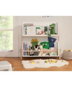 Babyletto Tally Storage and Bookshelf - White/Washed Natural