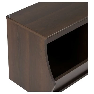 Fremont Entryway Storage Cubbie - 6 Bin - Espresso - Prepac 3 Fremont Entryway Storage Cubbie - 6 Bin - Espresso - Prepac