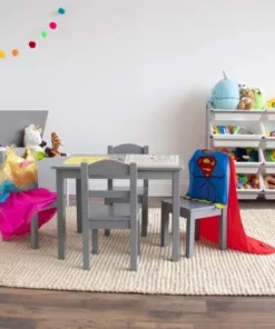 Toy Storage Organizer with 8 Large Storage Bins Gray/White - Humble Crew -Bookshelves Sales Shop unnamed file 198