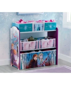 Disney Princess Disney Frozen 2 Design and Store 6 Bin Toy Organizer - Delta Children