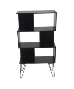 Mid-Century Modern Wooden Cube Shelf - Olivia & May Black 12 Mid-Century Modern Wooden Cube Shelf - Olivia & May Black -Bookshelves Sales Shop unnamed file 2024