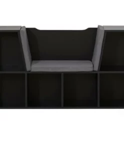 Basicwise Modern Multi-Purpose Bookshelf with Storage Space and Gray Cushioned Reading Nook 11 Basicwise Modern Multi-Purpose Bookshelf with Storage Space and Gray Cushioned Reading Nook -Bookshelves Sales Shop unnamed file 2028