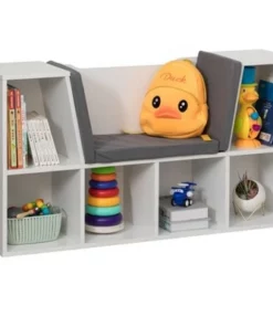 Basicwise Modern Multi-Purpose Bookshelf with Storage Space and Gray Cushioned Reading Nook 15 Basicwise Modern Multi-Purpose Bookshelf with Storage Space and Gray Cushioned Reading Nook -Bookshelves Sales Shop unnamed file 2032