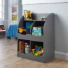 Badger Basket 4 Bin Storage Cubby with Bookshelf Charcoal 2 Badger Basket 4 Bin Storage Cubby with Bookshelf Charcoal -Bookshelves Sales Shop unnamed file 2033