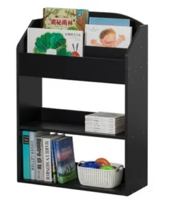 Basicwise Modern Wooden Storage Bookcase with Shelf, Playroom Bedroom Living and Office -Bookshelves Sales Shop unnamed file 2052
