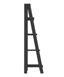 Thatcher Transitional Wood 4 Shelf Ladder Bookshelf - Saracina Home Gray -Bookshelves Sales Shop unnamed file 2089