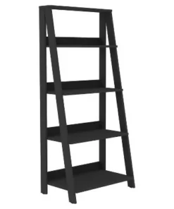 Thatcher Transitional Wood 4 Shelf Ladder Bookshelf - Saracina Home Gray -Bookshelves Sales Shop unnamed file 2095