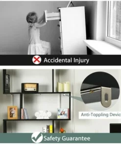 Costway 6 Tier S-Shaped Bookshelf Storage Display Bookcase Decor Z-Shelf -Bookshelves Sales Shop unnamed file 2135