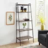 72" Open Storage Ladder Bookshelf - Saracina Home Dark Walnut -Bookshelves Sales Shop unnamed file 2139