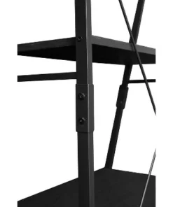 Regency 72" Nomad Ladder Bookcase - Niche Black -Bookshelves Sales Shop unnamed file 2157