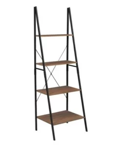 Regency 72" Nomad Ladder Bookcase - Niche Black -Bookshelves Sales Shop unnamed file 2161