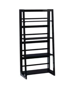 48" Delanie Folding Bookcase - Linon Walnut 18 48" Delanie Folding Bookcase - Linon Walnut -Bookshelves Sales Shop unnamed file 2169