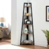 70" 5-Tier Corner Ladder Display Shelving Unit Metal & Distressed Wood - Danya B. -Bookshelves Sales Shop unnamed file 2201