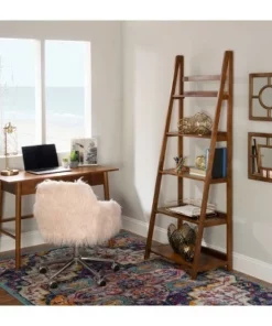 72" Charlotte Bookshelf Brown - Linon -Bookshelves Sales Shop unnamed file 2230