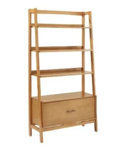 70" Landon Large Bookcase - Crosley Brown -Bookshelves Sales Shop unnamed file 2277