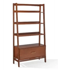 70" Landon Large Bookcase - Crosley Brown -Bookshelves Sales Shop unnamed file 2279