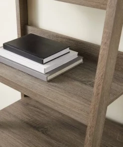 60.13" 5 Shelf Bookshelf Gray - Linon -Bookshelves Sales Shop unnamed file 2311