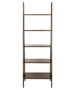 72" Shelf Ladder Bookcase - Flora Home Espresso -Bookshelves Sales Shop unnamed file 2321
